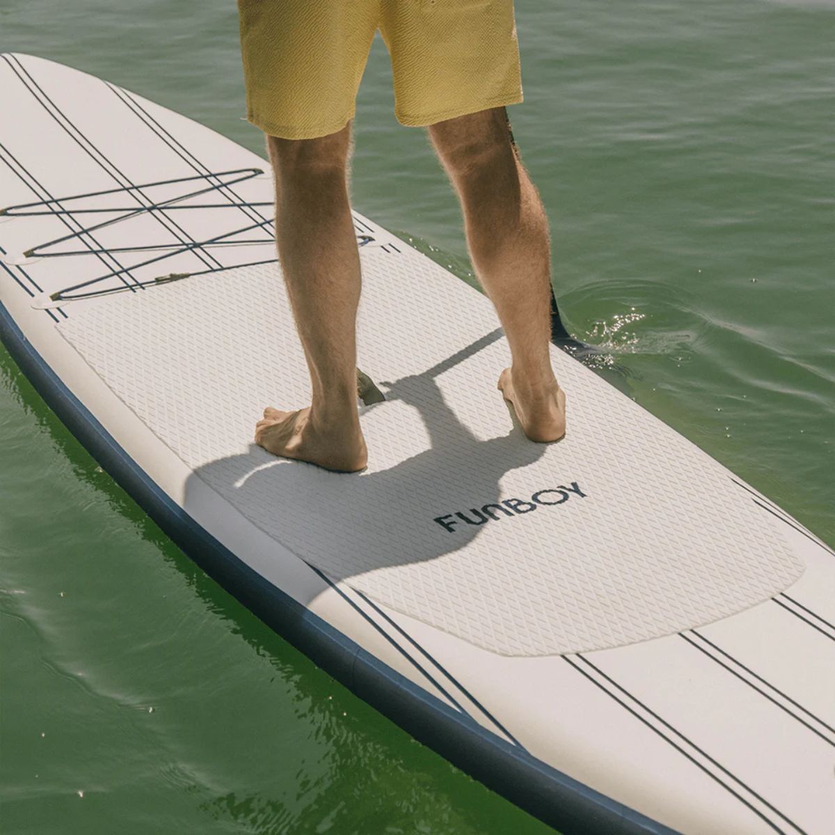 FunBoy Stand Up Paddle Board Navy & White
