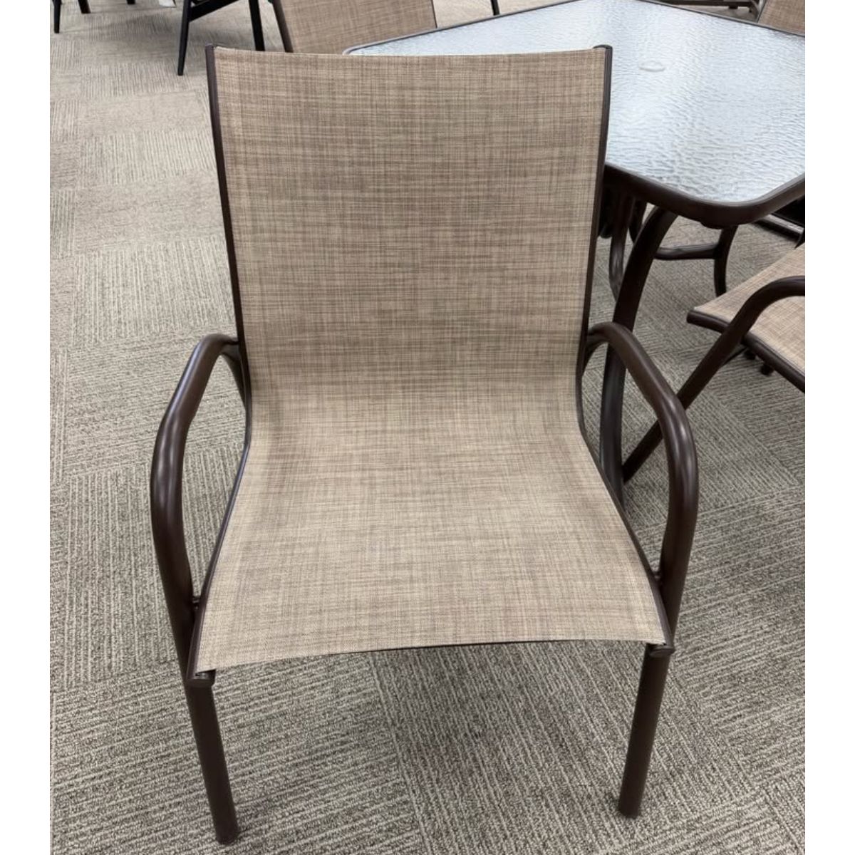 Telescope Casual Furniture Gardenella Glass Dining Set