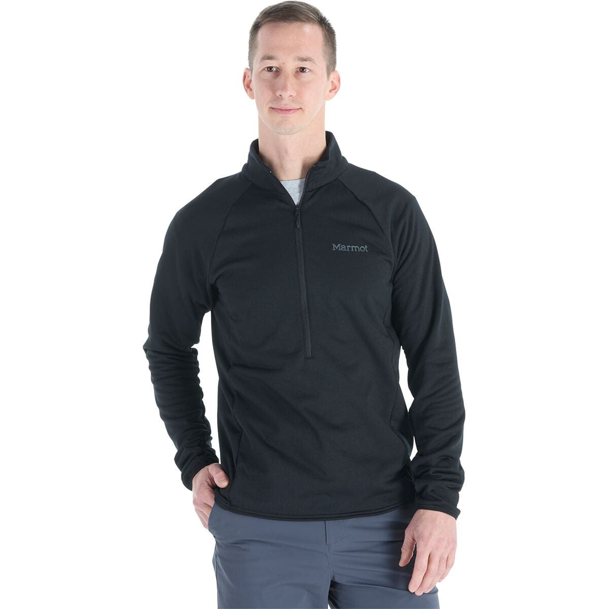 Marmot Men's Leconte Tech Grid Fleece Half-Zip