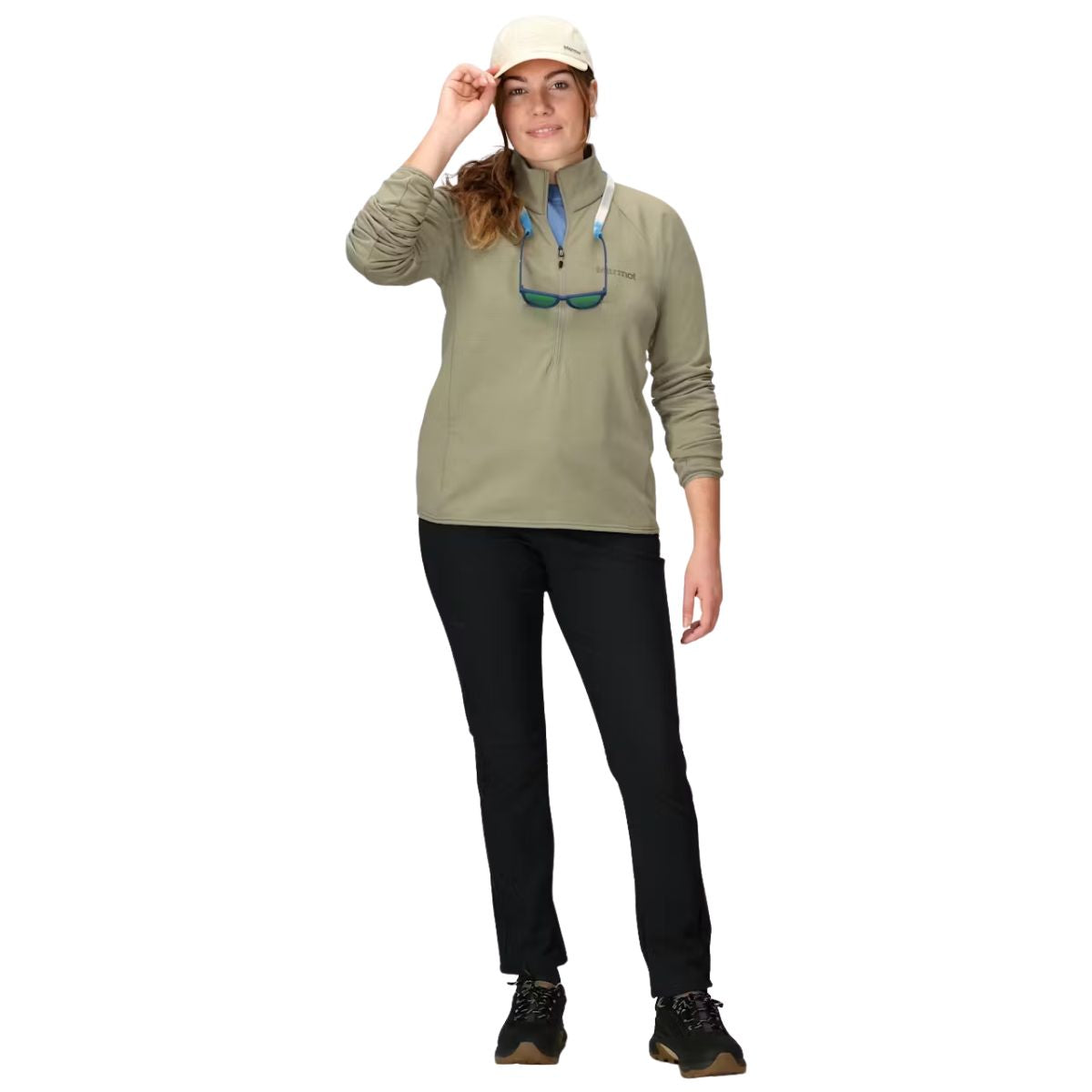 Marmot Women's Leconte Tech Grid Fleece Half-Zip