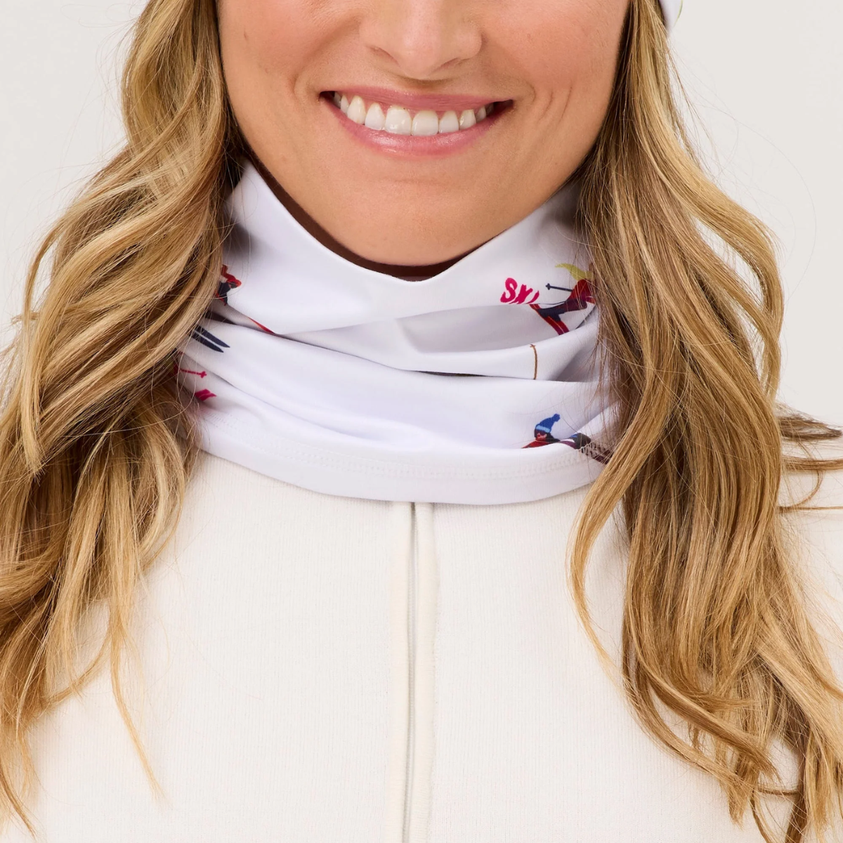 Krimson Klover Multi-Skier Illustrated Neck Gaiter
