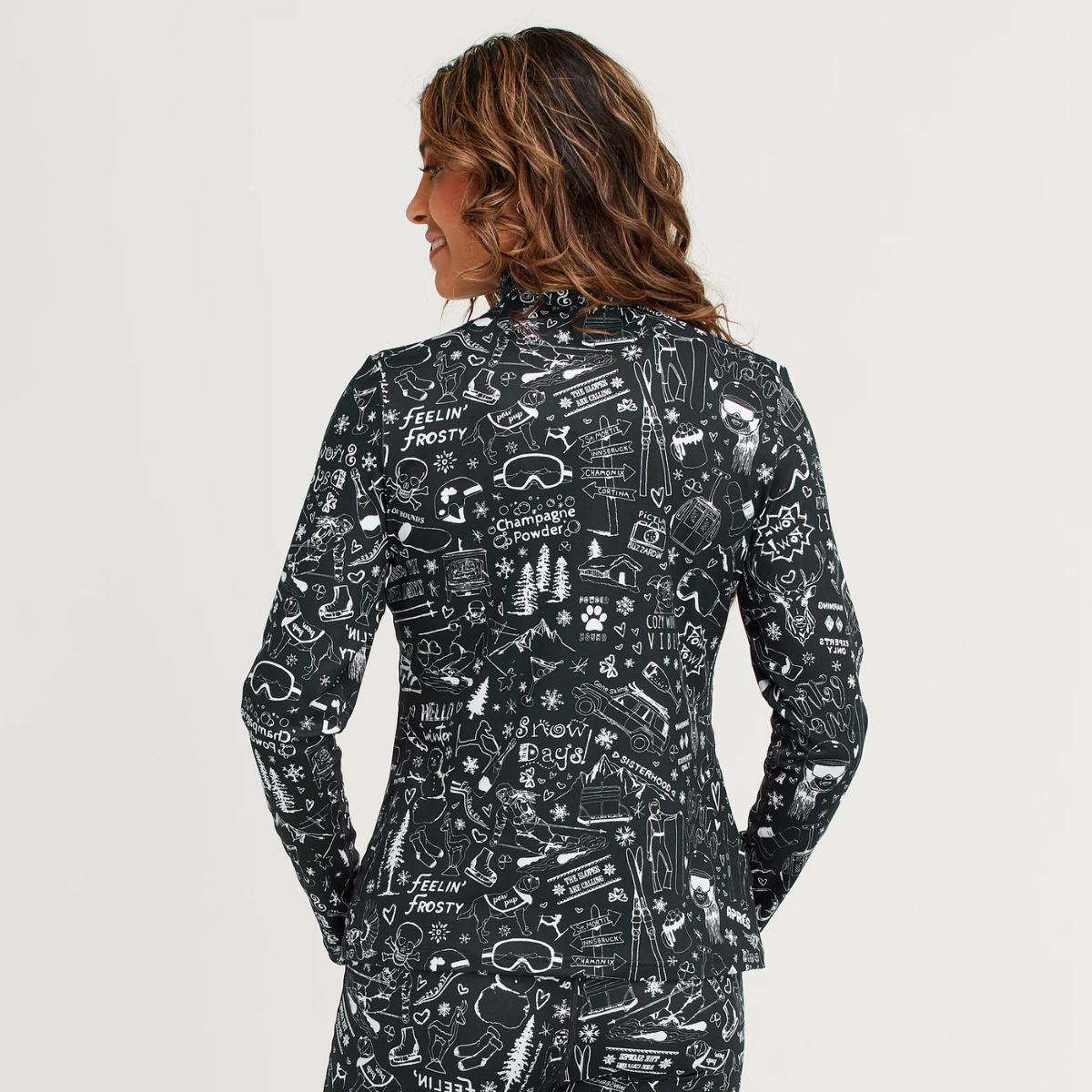 Krimson Klover Graffiti Base Layer Top