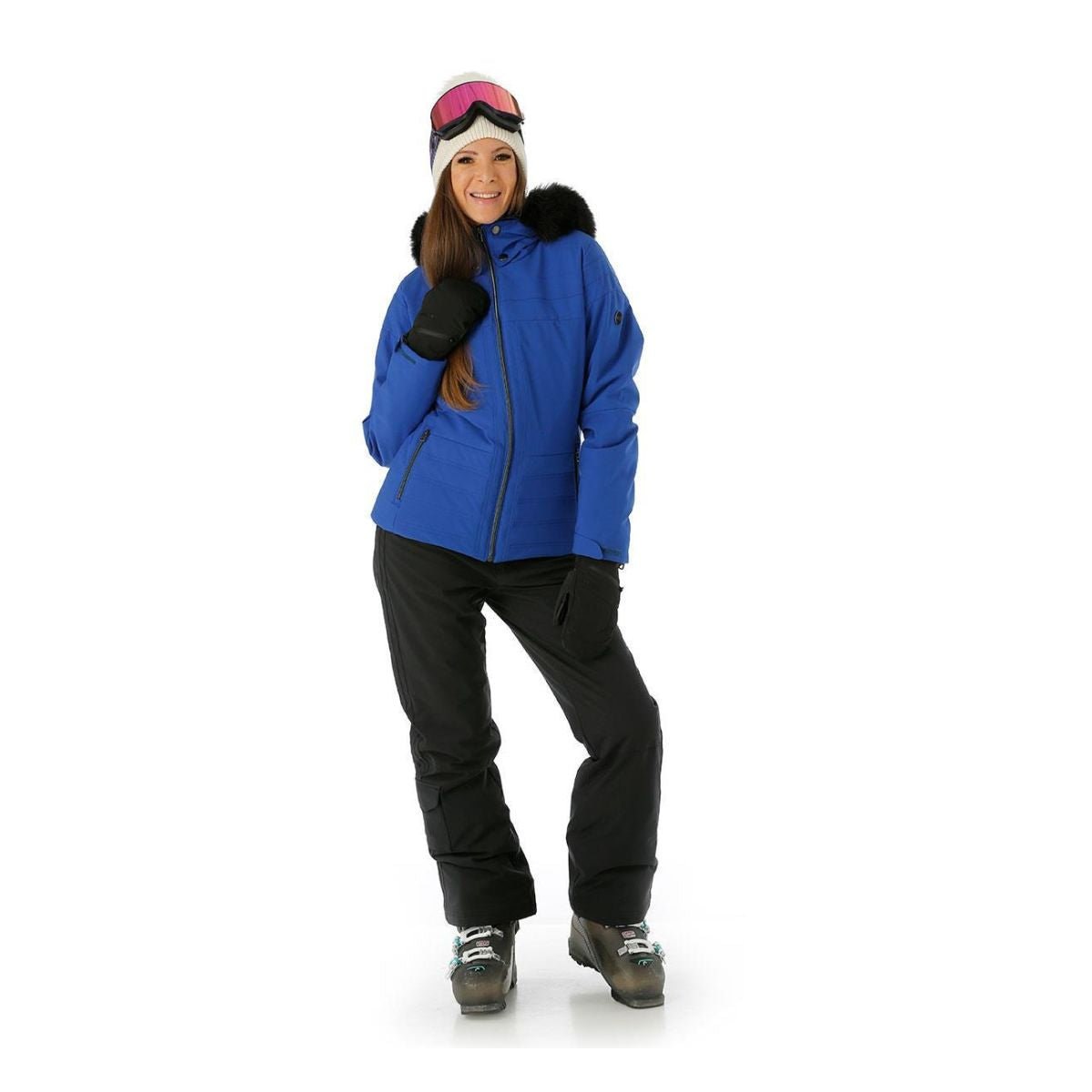 Nils Chamonix Faux Fur Ski Jacket