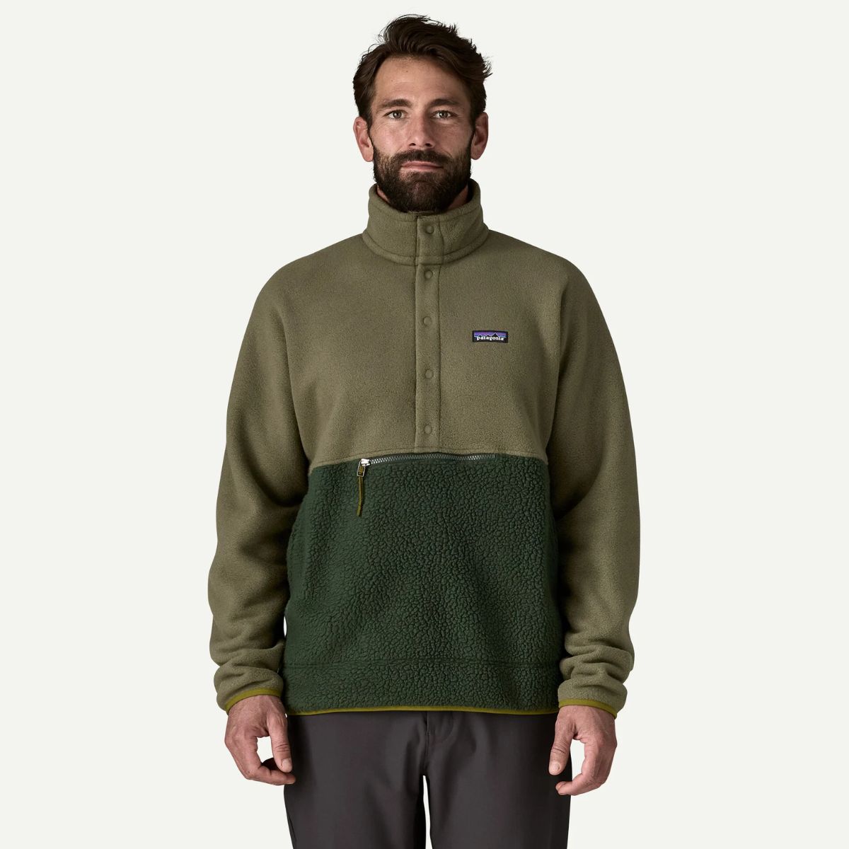 Patagonia Men's Retro Pile Half-Snap Fleece Pullover
