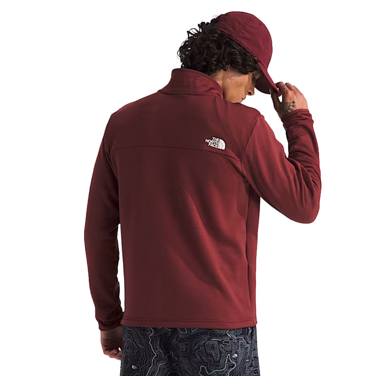 The North Face Men's Cedar Trail Grid Fleece 1/4-Zip