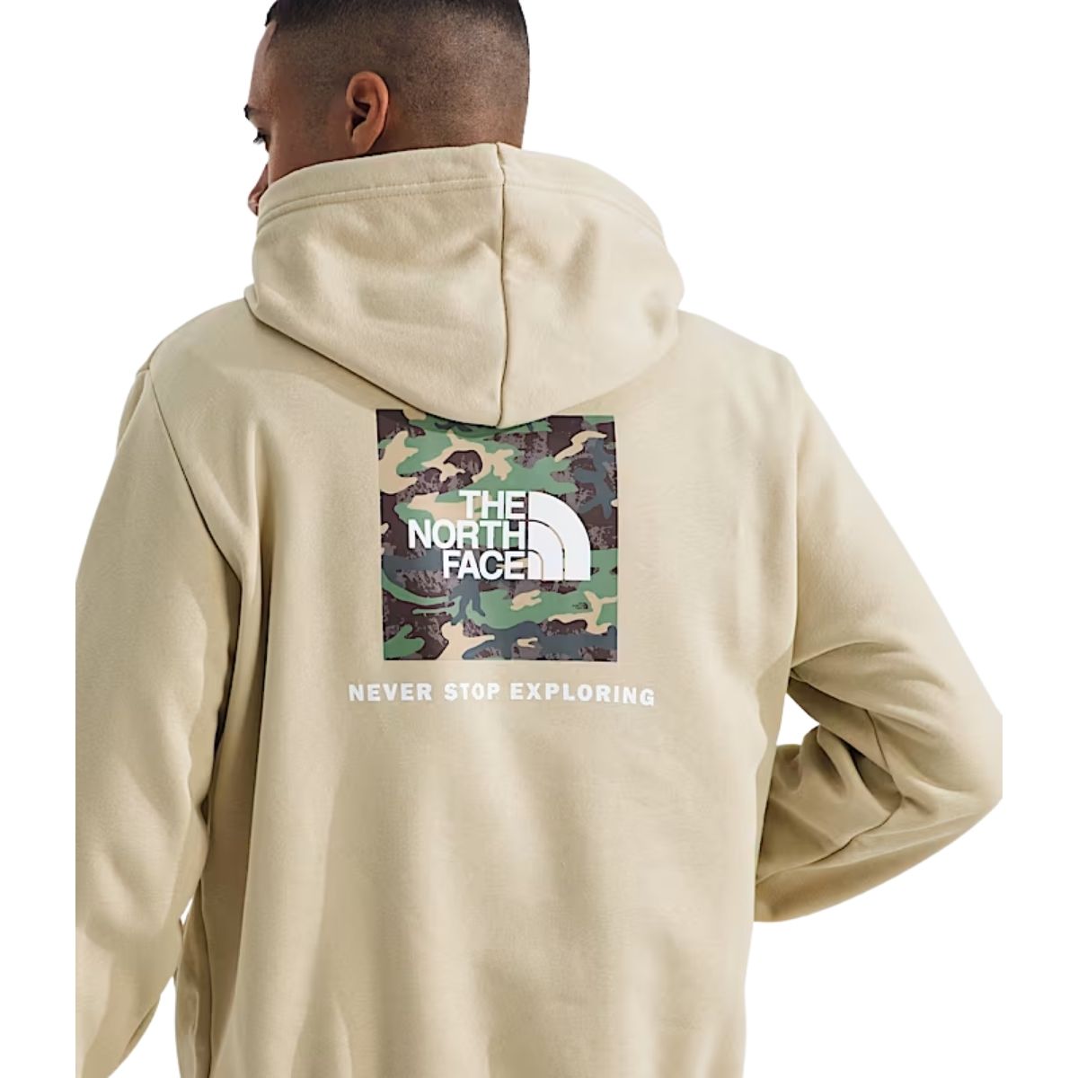 The North Face Men's Evolution Box Camo Fill Graphic Hoodie