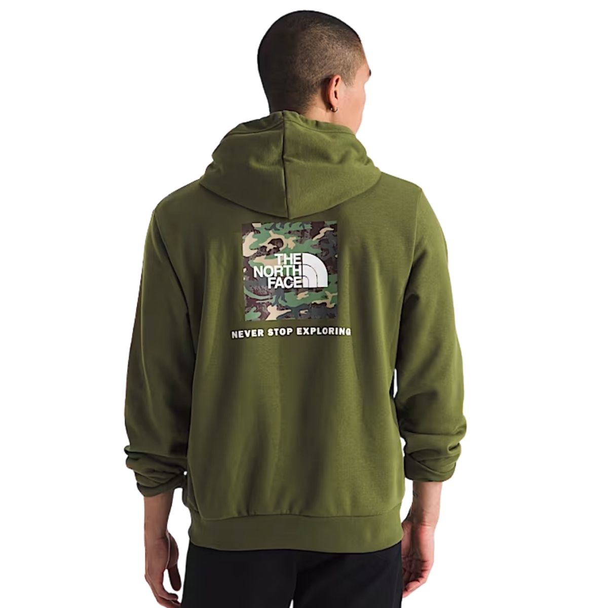 The North Face Men's Evolution Box Camo Fill Graphic Hoodie