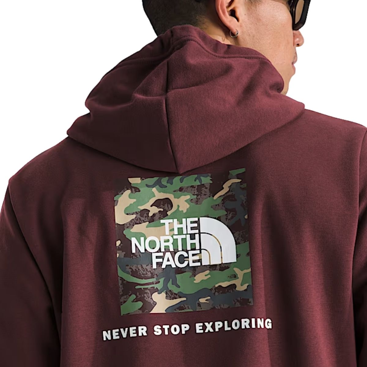 The North Face Men's Evolution Box Camo Fill Graphic Hoodie