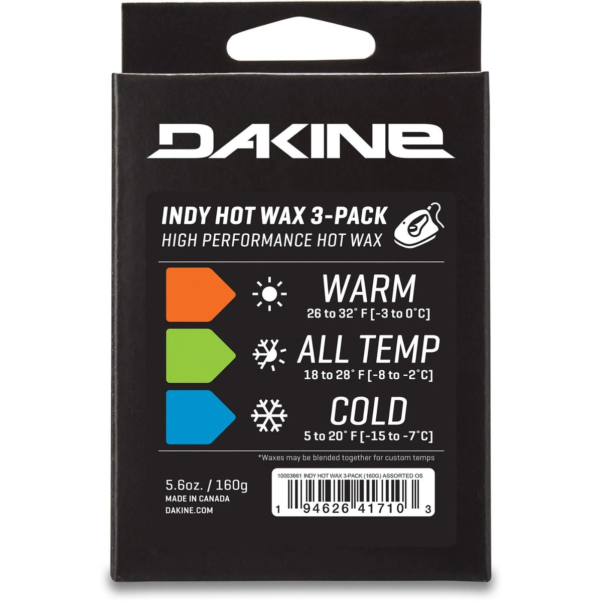 Dakine Indy Hot Wax 3-Pack