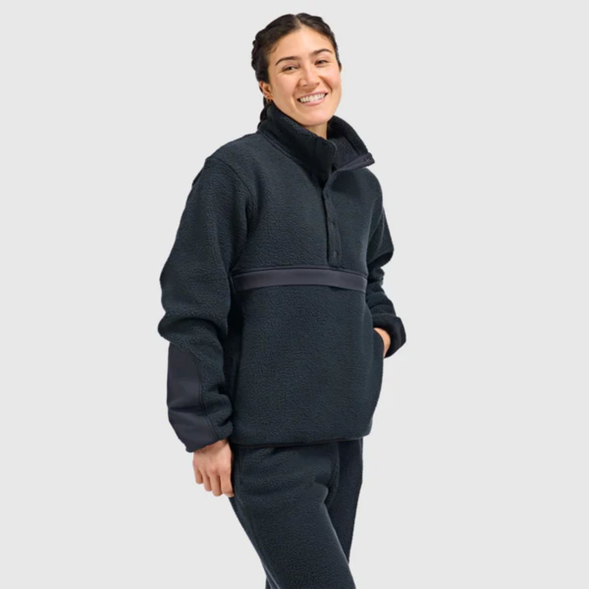 Blackstrap Women's Caldera Sherpa Fleece Pullover 1/2 Snap