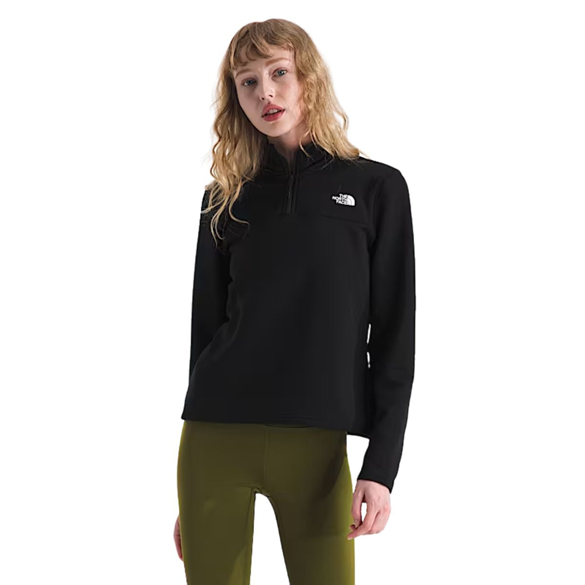 The North Face Women's Cedar Trail Grid Quarter Zip Fleece Jacket