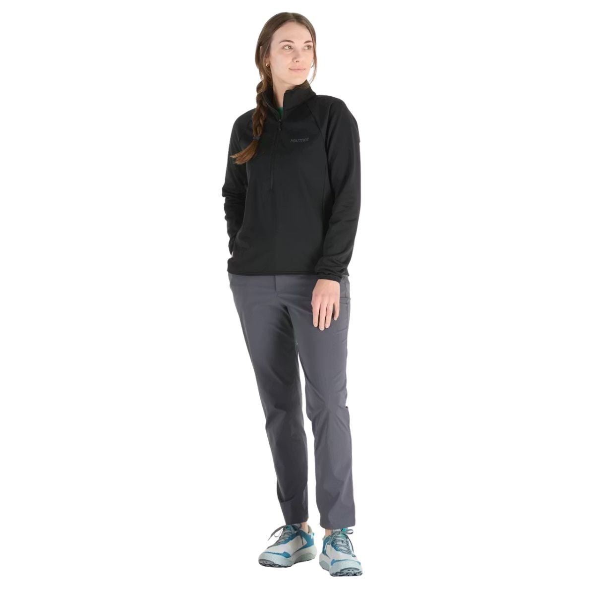 Marmot Women's Leconte Tech Grid Fleece Half-Zip
