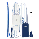 FunBoy Stand Up Paddle Board Navy & White