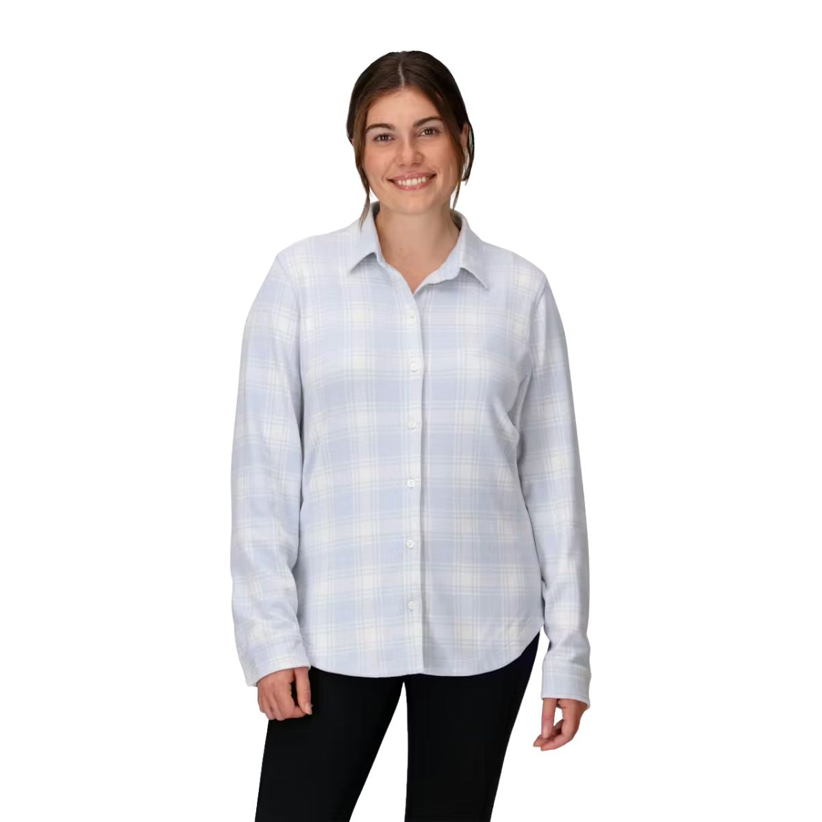 Marmot Women's Alpine Haven Soft Stretch Knit Flannel Long-Sleeve Shirt