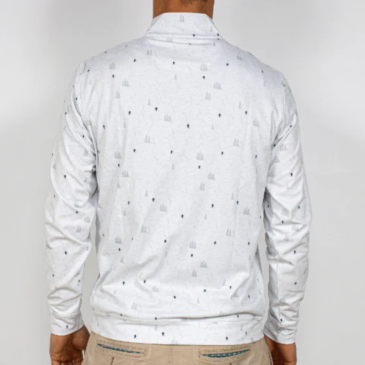 Jack and Sage Pow Turns Performance Tek Quarter Zip