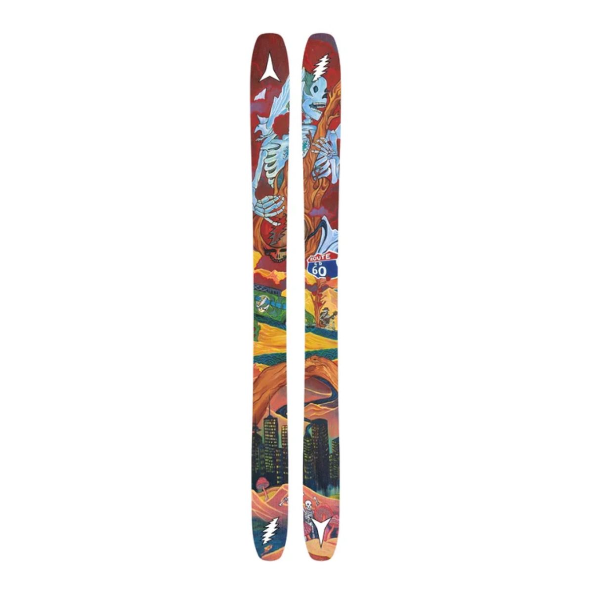 2026 Atomic Bent 110 Skis Grateful Dead Edition