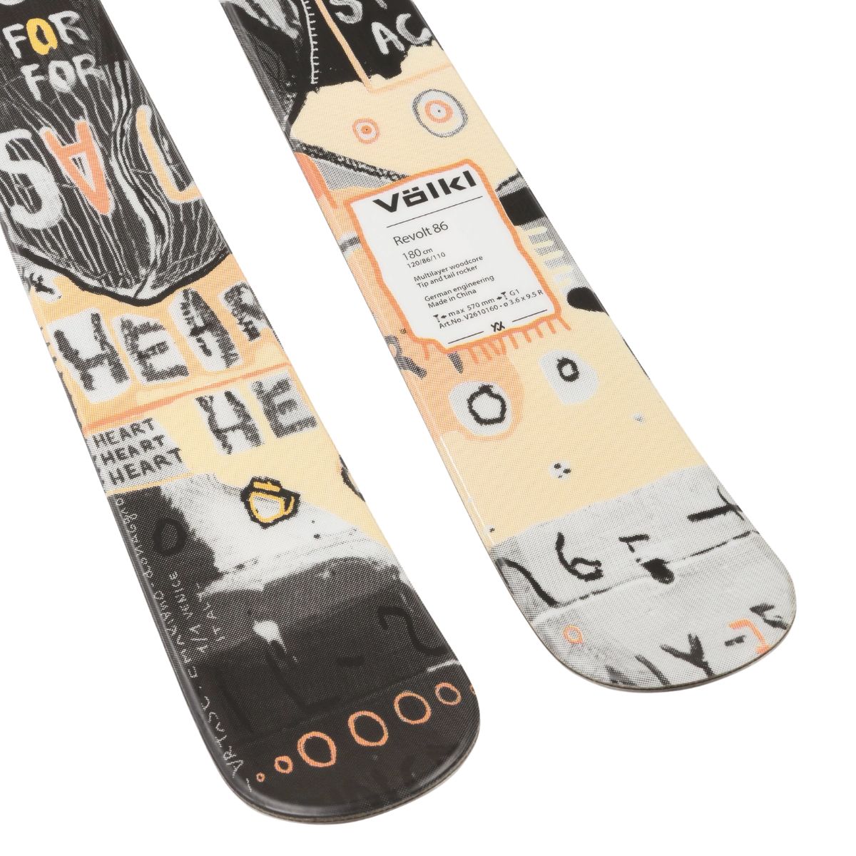 2027 Volkl Revolt 86 Skis