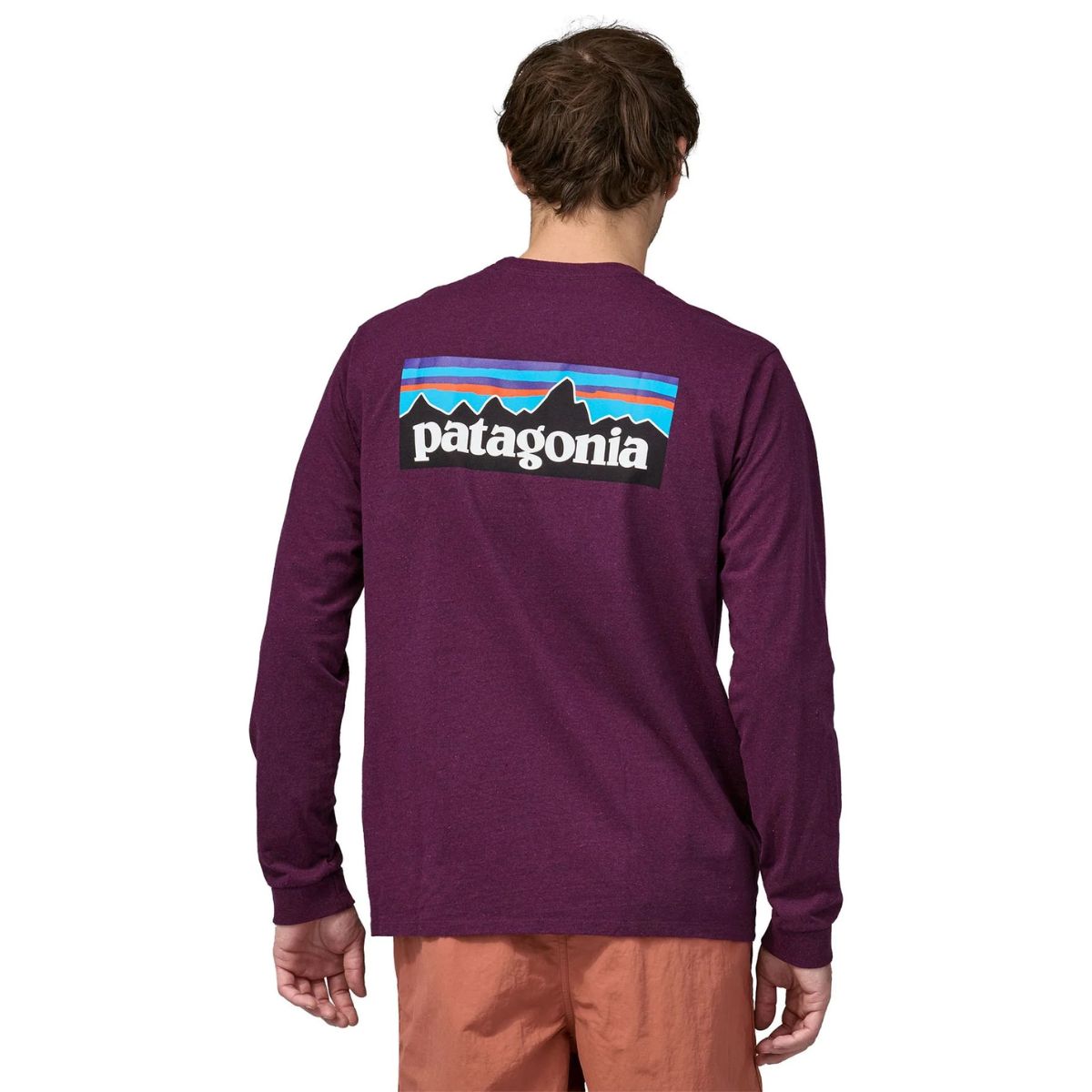 Patagonia Men's Long-Sleeved P-6 Logo Responsibili-Tee®