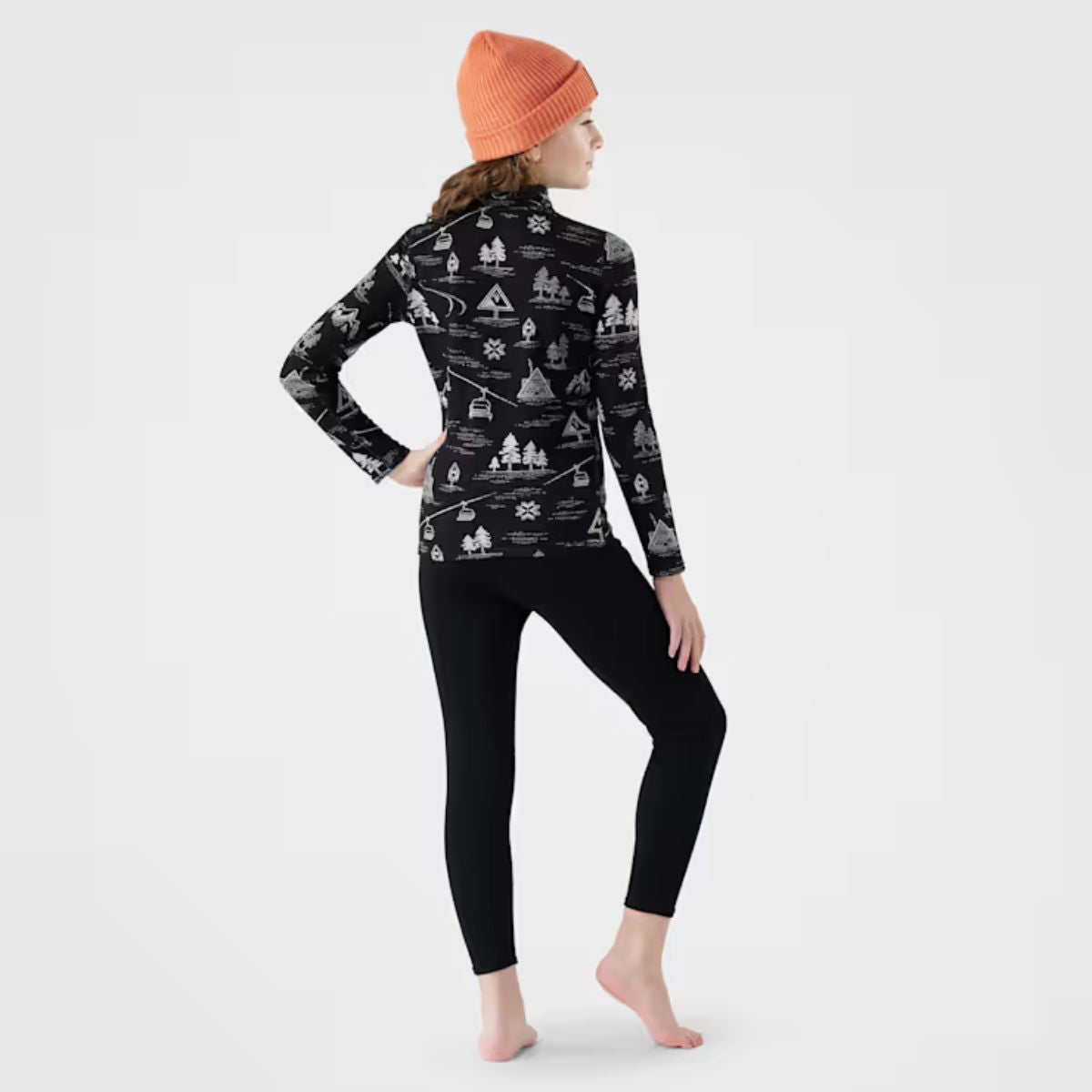 Smartwool Kids' Classic Thermal Merino Base Layer 1/4 Zip