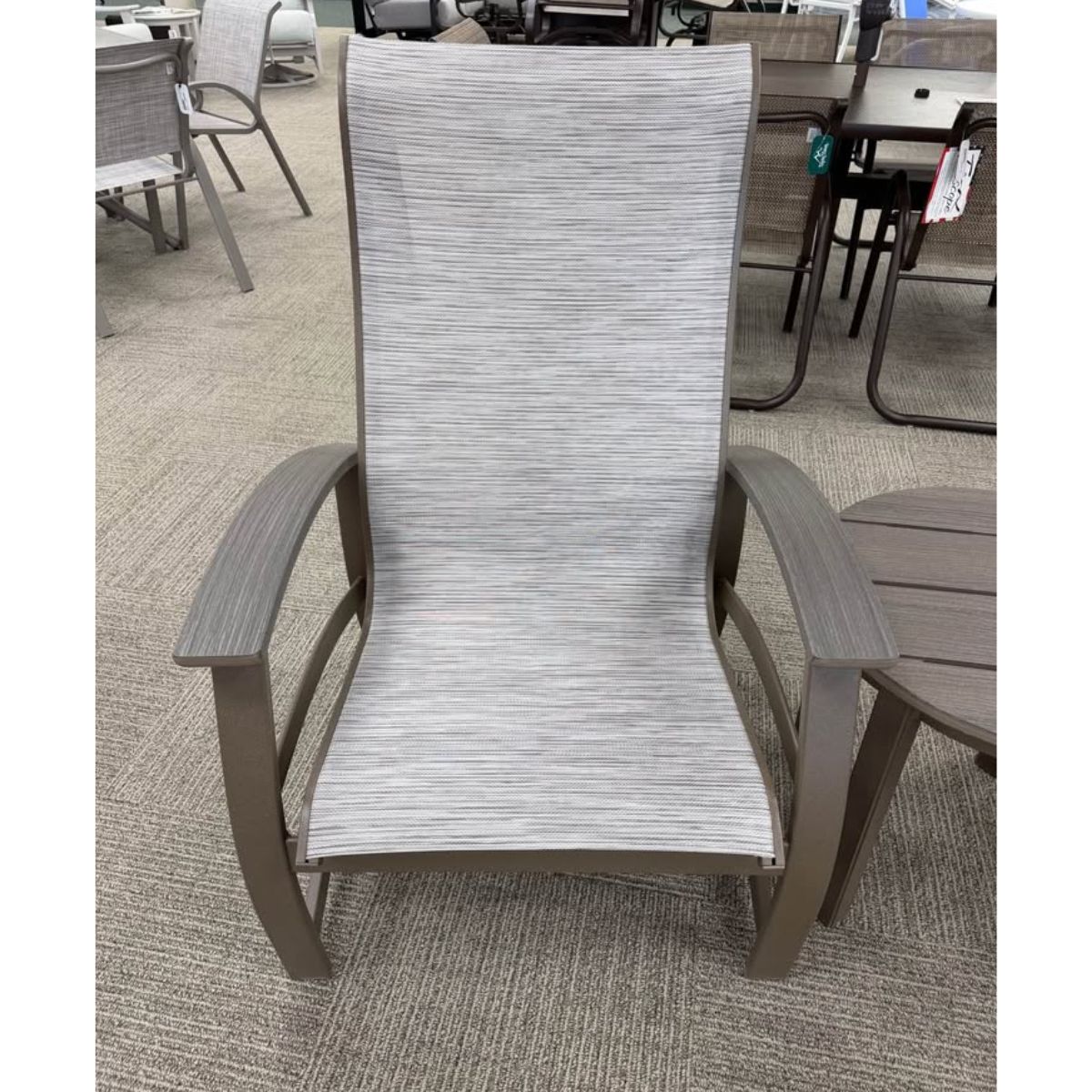 Telescope Casual Furniture Belle Isle Sling Hidden Chat Chair Set