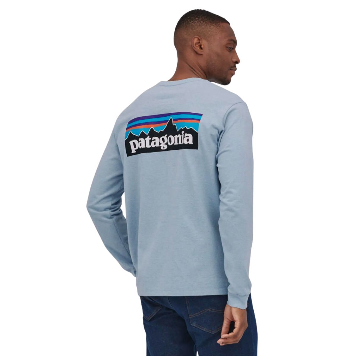 Patagonia Men's Long-Sleeved P-6 Logo Responsibili-Tee®