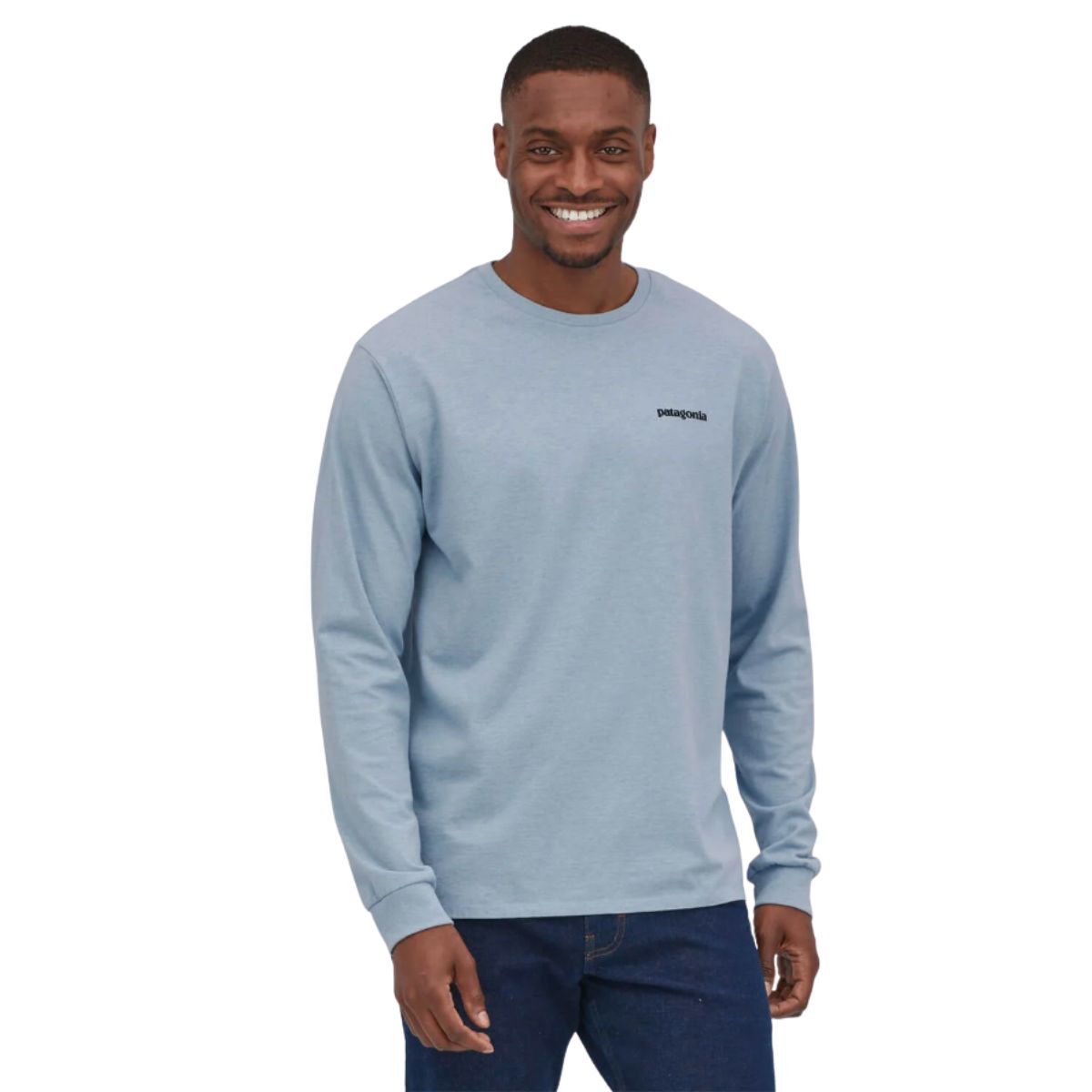 Patagonia Men's Long-Sleeved P-6 Logo Responsibili-Tee®