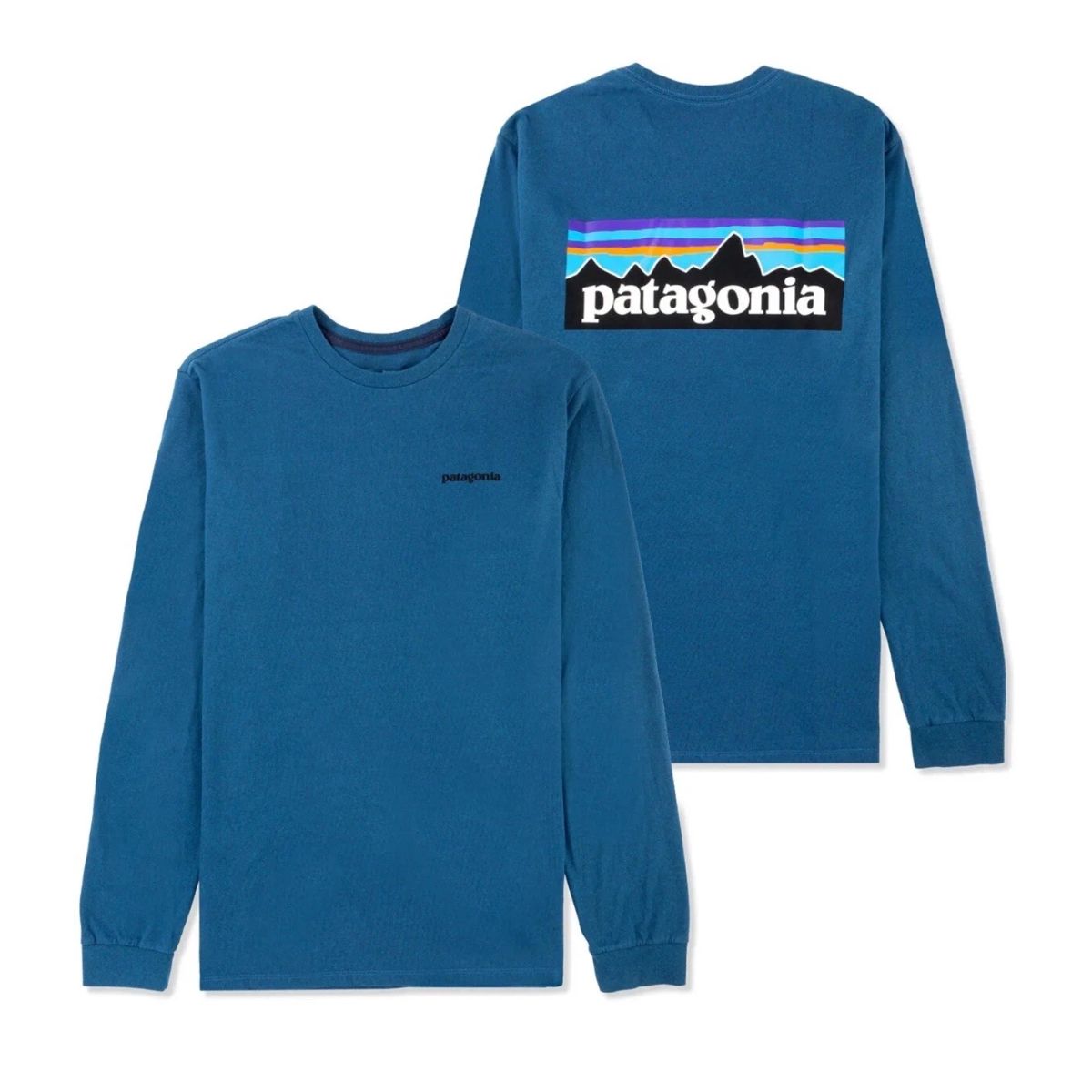 Patagonia Men's Long-Sleeved P-6 Logo Responsibili-Tee®