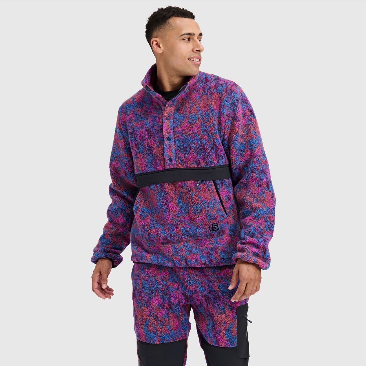 Blackstrap Men's Caldera Sherpa Fleece Pullover 1/2 Snap