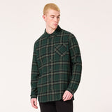 Oakley Men's Podium Plaid Ls Flannel