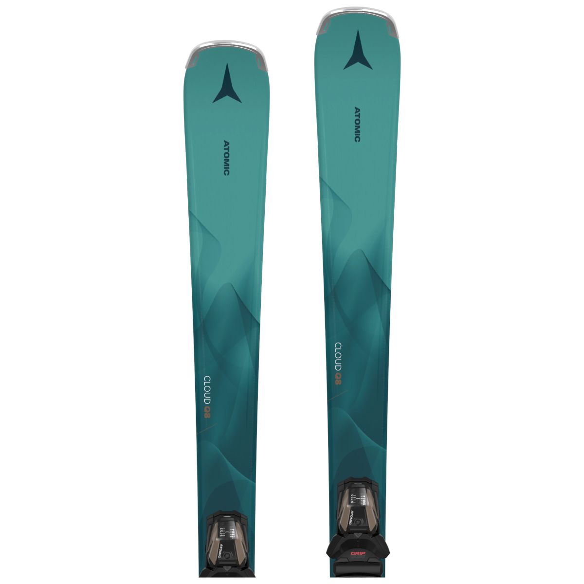 Womens Atomic Cloud Q8 with M 10 GW Skis