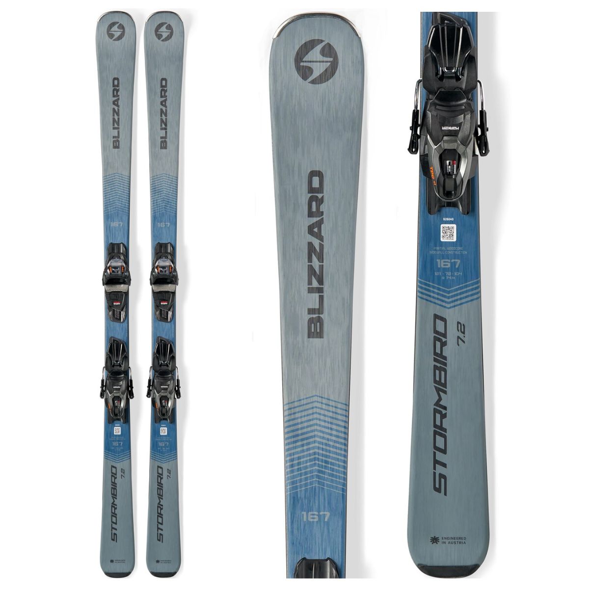 Blizzard Stormbird 7.2 + TPC 10 Skis