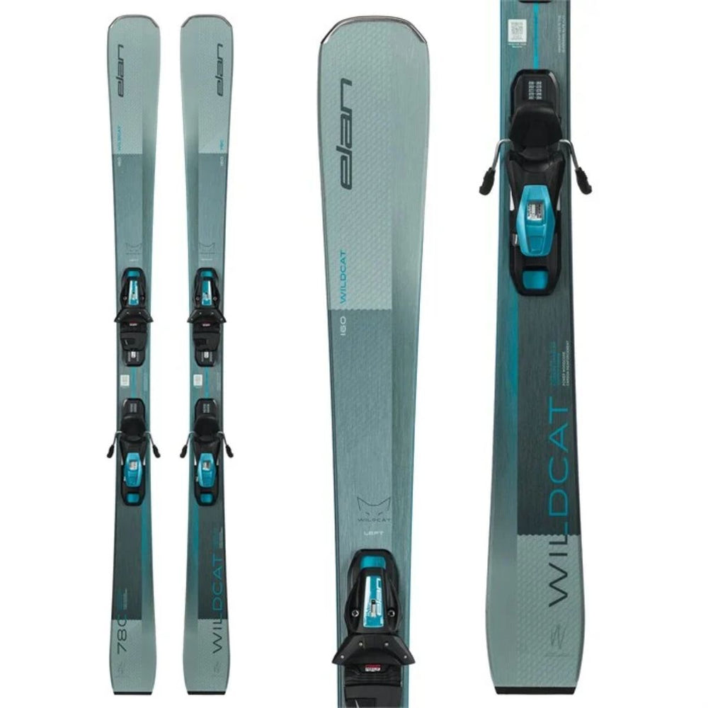 Womens Elan WIldcat 78C with Shift EL 9 Skis