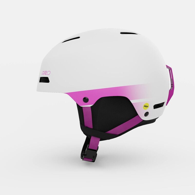 giro snowboarding helmets Giro Ledge Helmet, Matte White/Pink / S