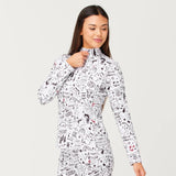 Krimson Klover Graffiti Base Layer Top