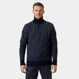 Helly Hansen Men's Arctic Ocean Icelander Wool Knit ½ Zip Sweater