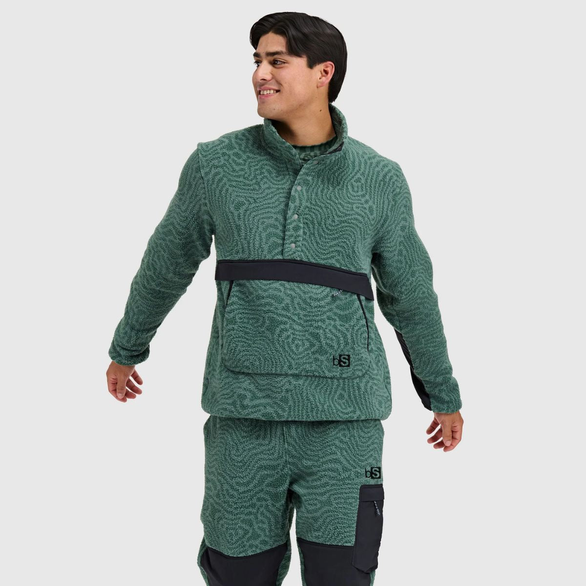 Blackstrap Men's Caldera Sherpa Fleece Pullover 1/2 Snap