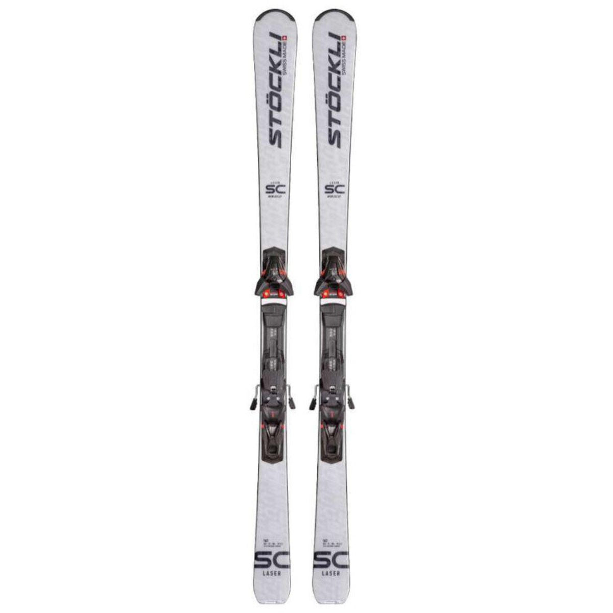 Stockli Laser SC Skis W/ SRT 12 Bindings