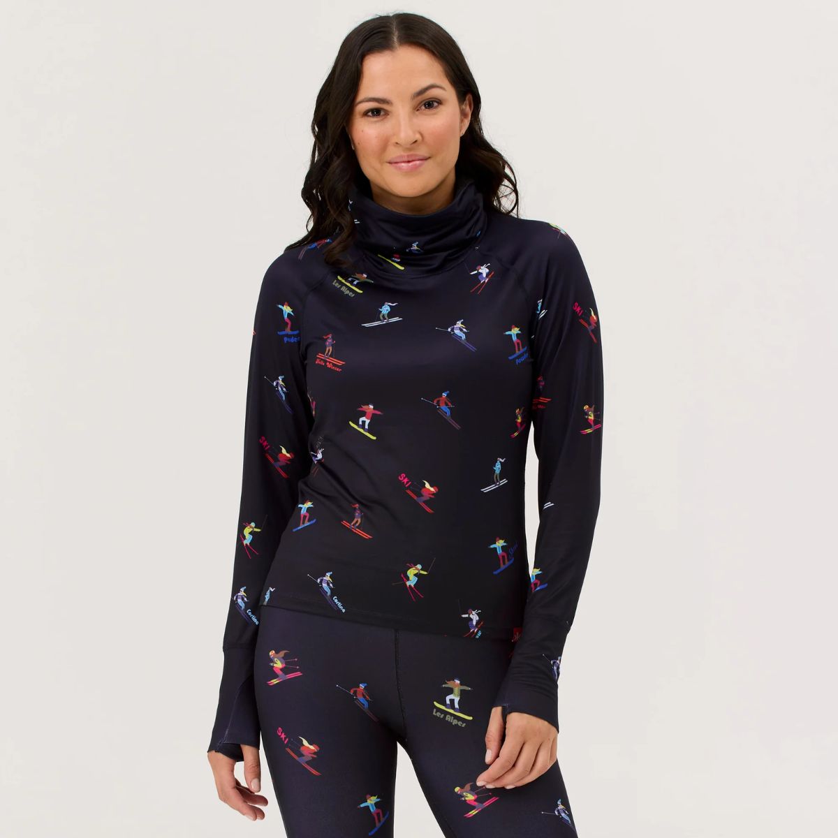 Krimson Klover Multi Skiers Turtleneck