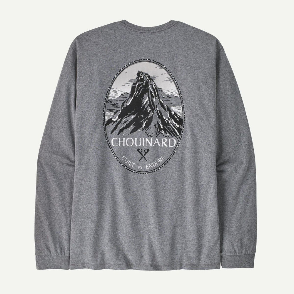 Patagonia Men's Long-Sleeved Chouinard® Crest Responsibili-Tee®