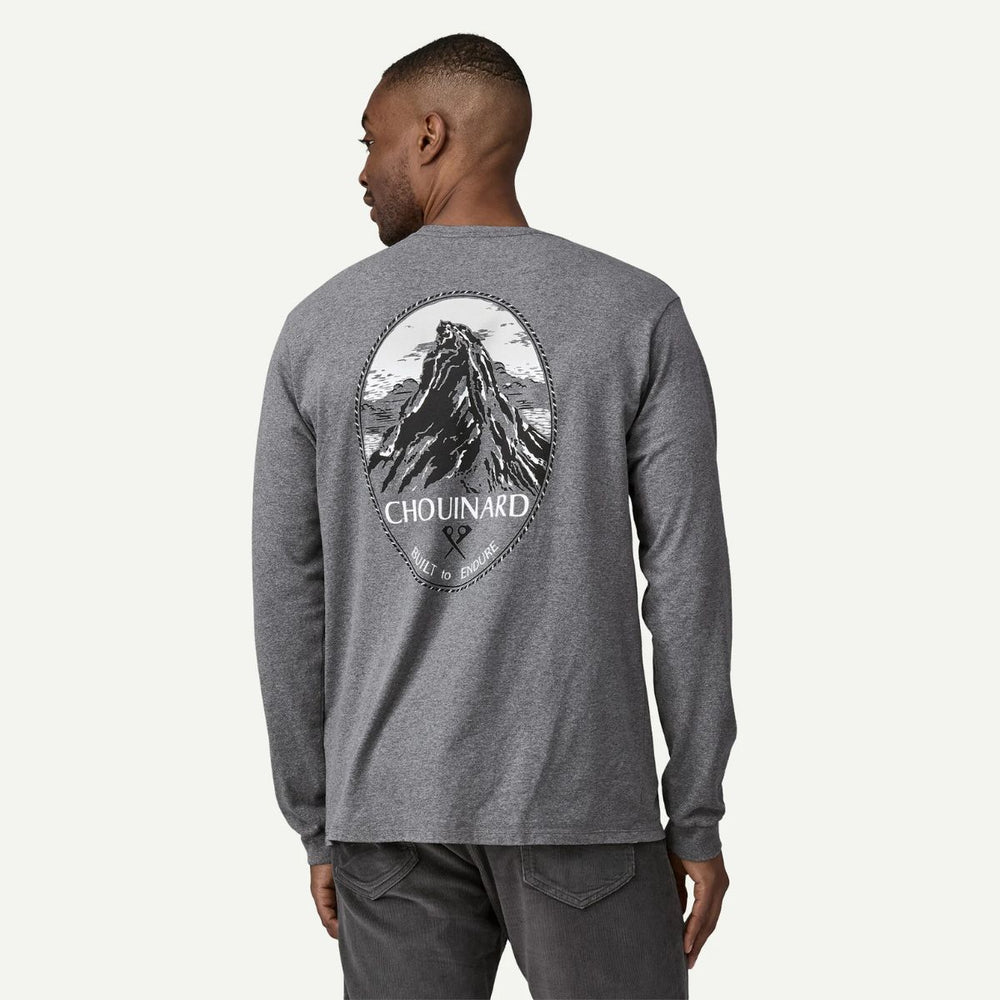 Patagonia Men's Long-Sleeved Chouinard® Crest Responsibili-Tee®