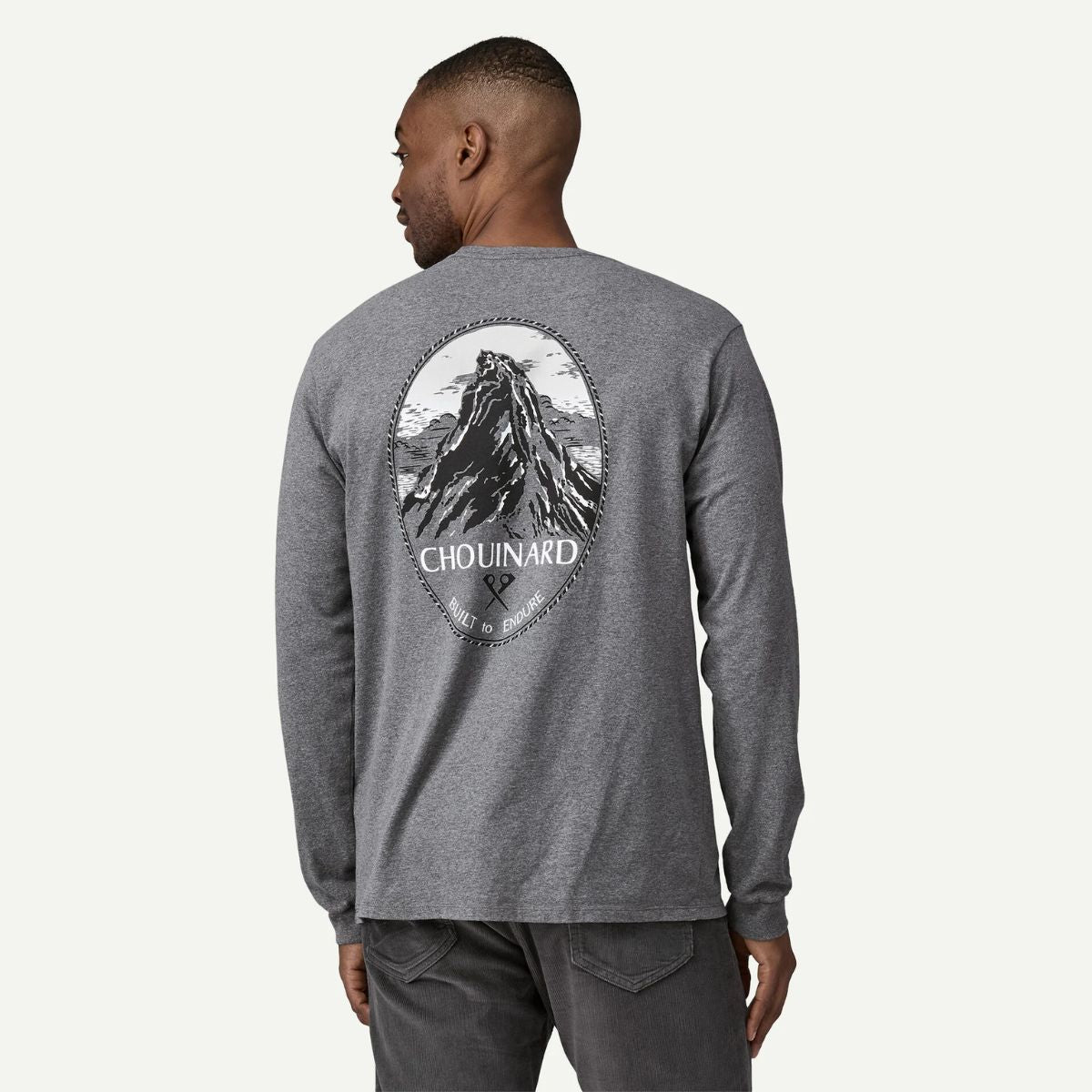 Patagonia Men's Long-Sleeved Chouinard® Crest Responsibili-Tee®