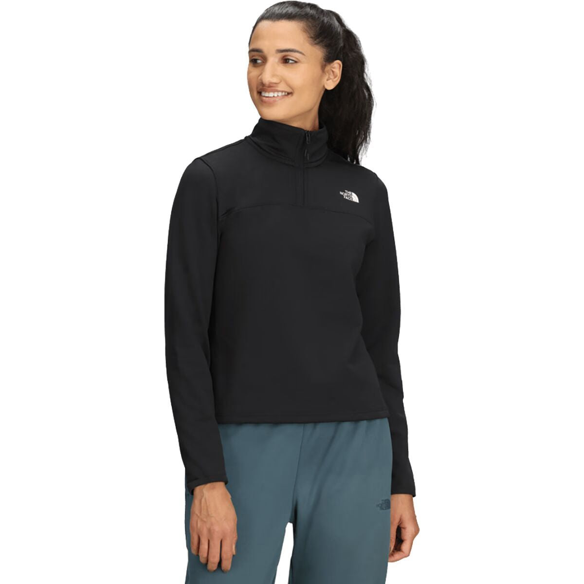The North Face Women's Cedar Trail Grid Fleece 1/4-Zip Jacket