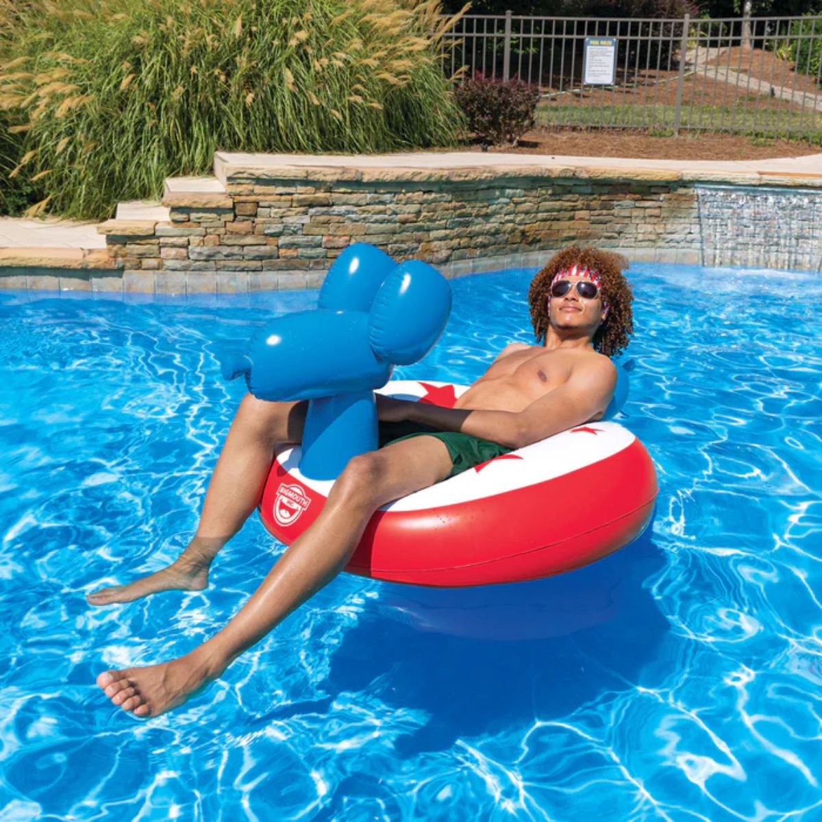 BigMouth Patriotic Balloon Dog Pool Float